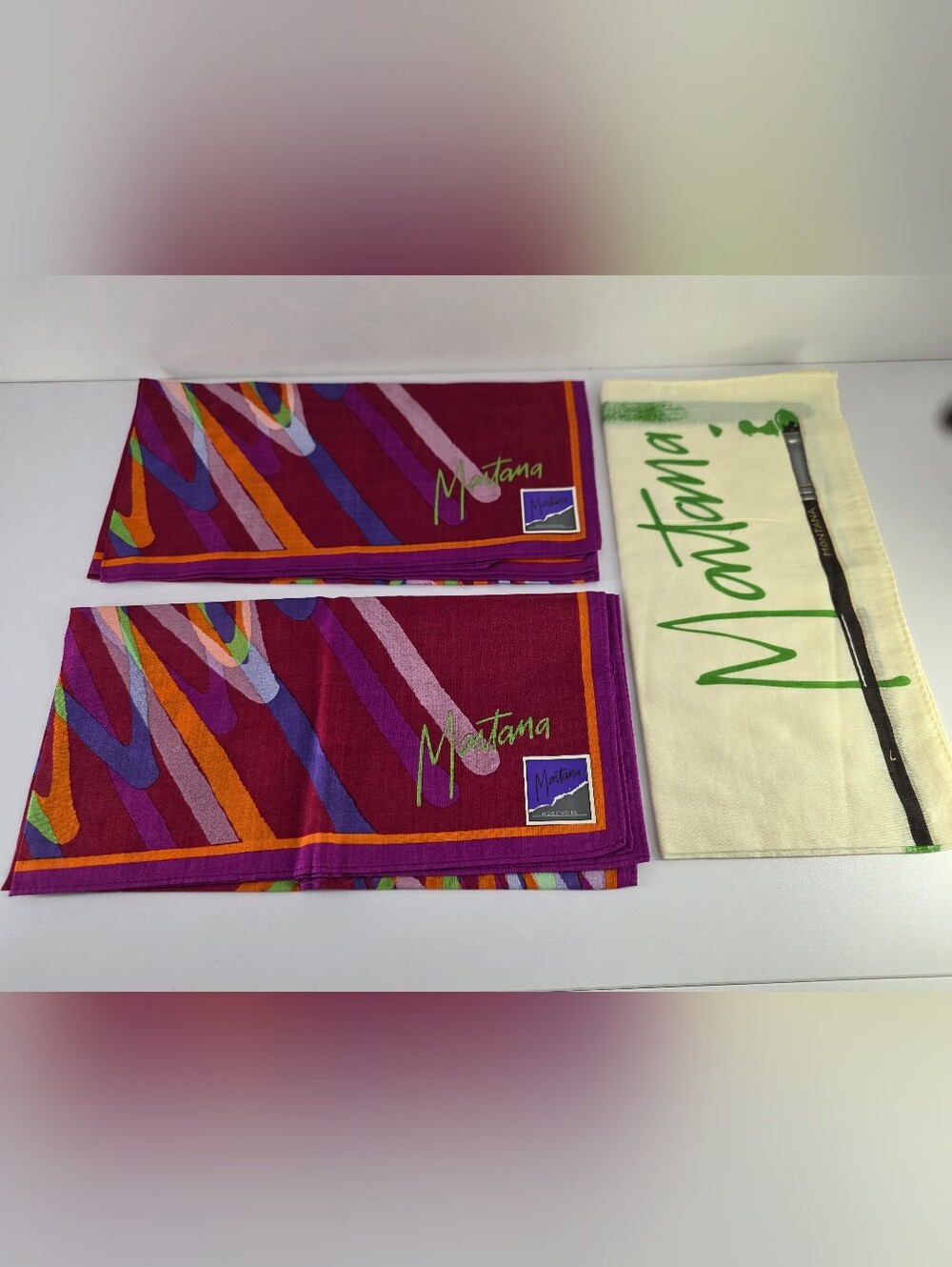 Montana Small Scarf/Handkerchiefs (3-piece Set)